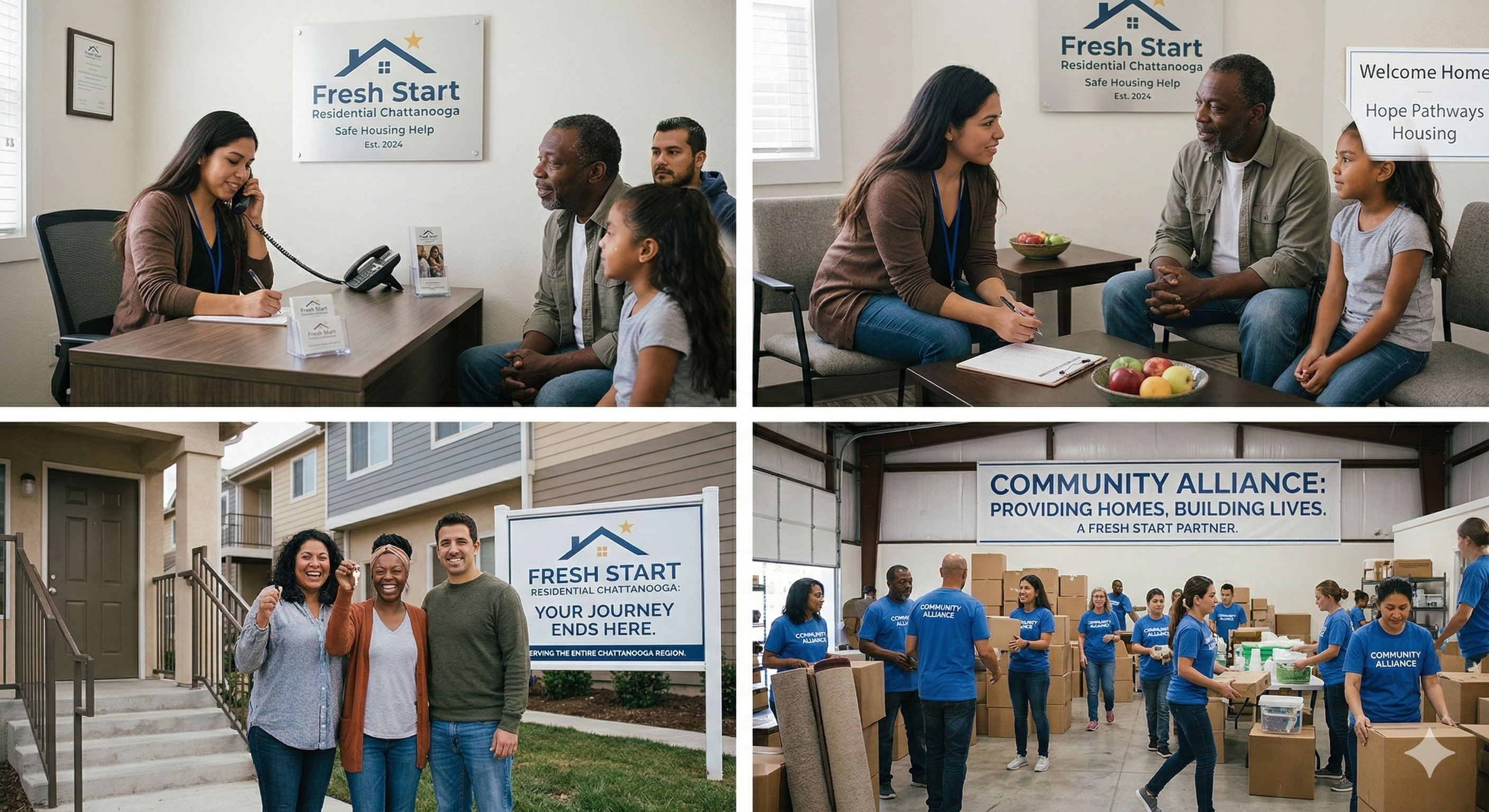 Diverse group of people having a friendly conversation